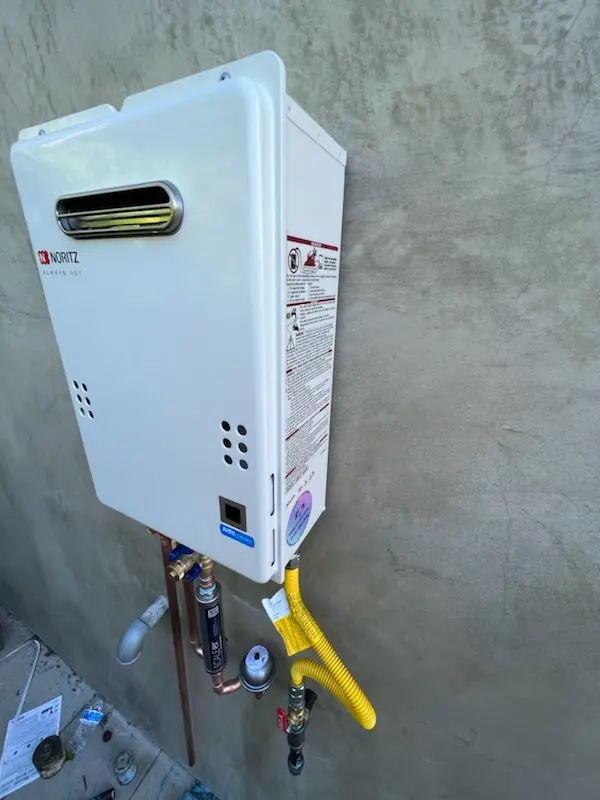 Tankless water heater installation for Homeland Park homes